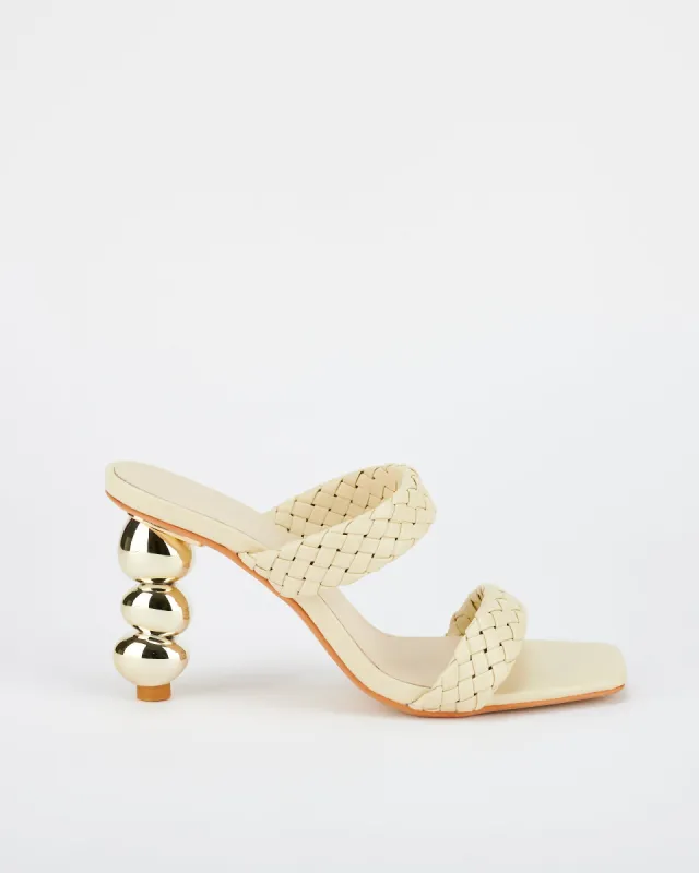 Villette Heel Off White sold by Sol Sana