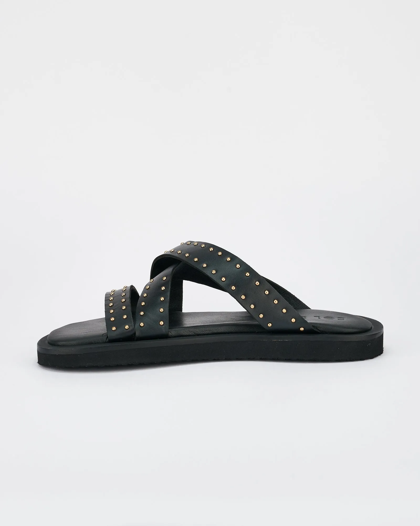 Capri Footbed Black / Gold sold by Sol Sana product image thumbnail 2
