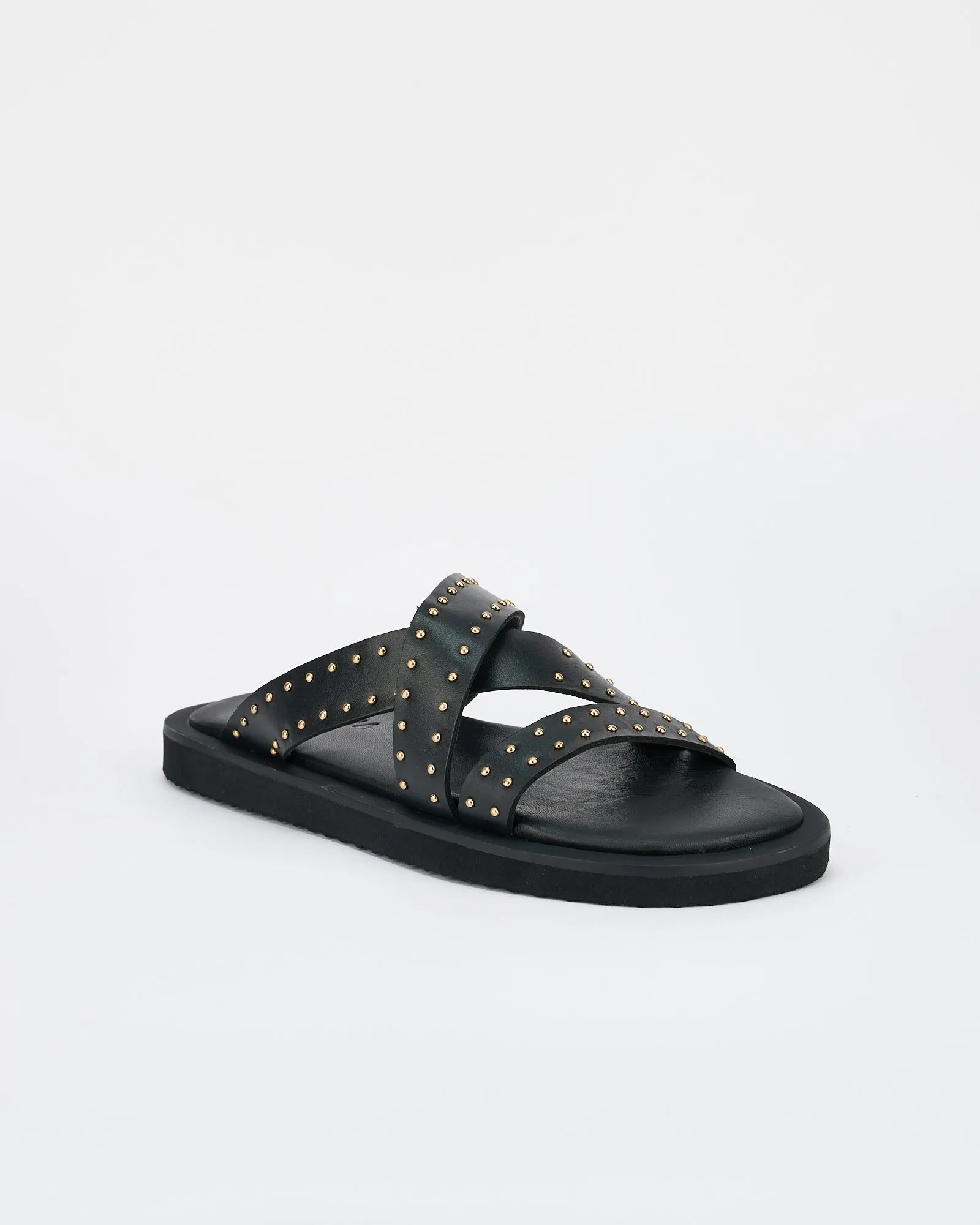 Capri Footbed Black / Gold sold by Sol Sana product image thumbnail 3