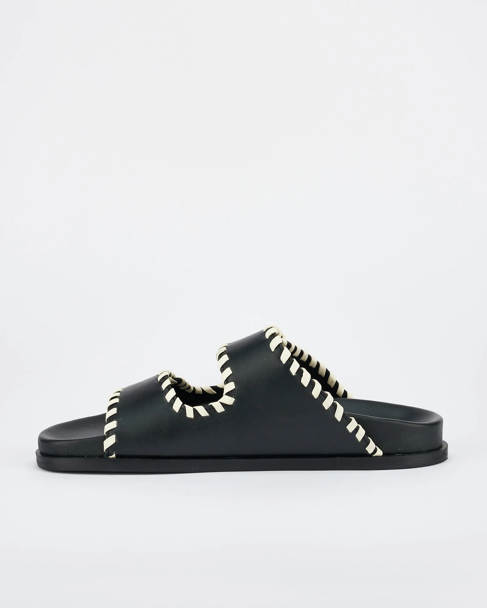 Fontelina Footbed Black/Off White Trim sold by Sol Sana product image thumbnail 2