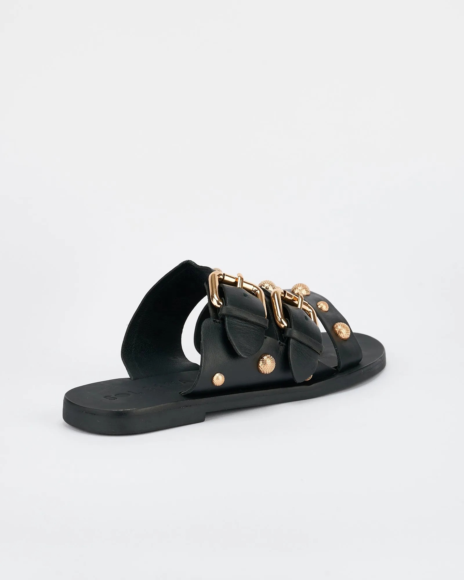 Hvar Slide Black/Gold sold by Sol Sana product image thumbnail 4