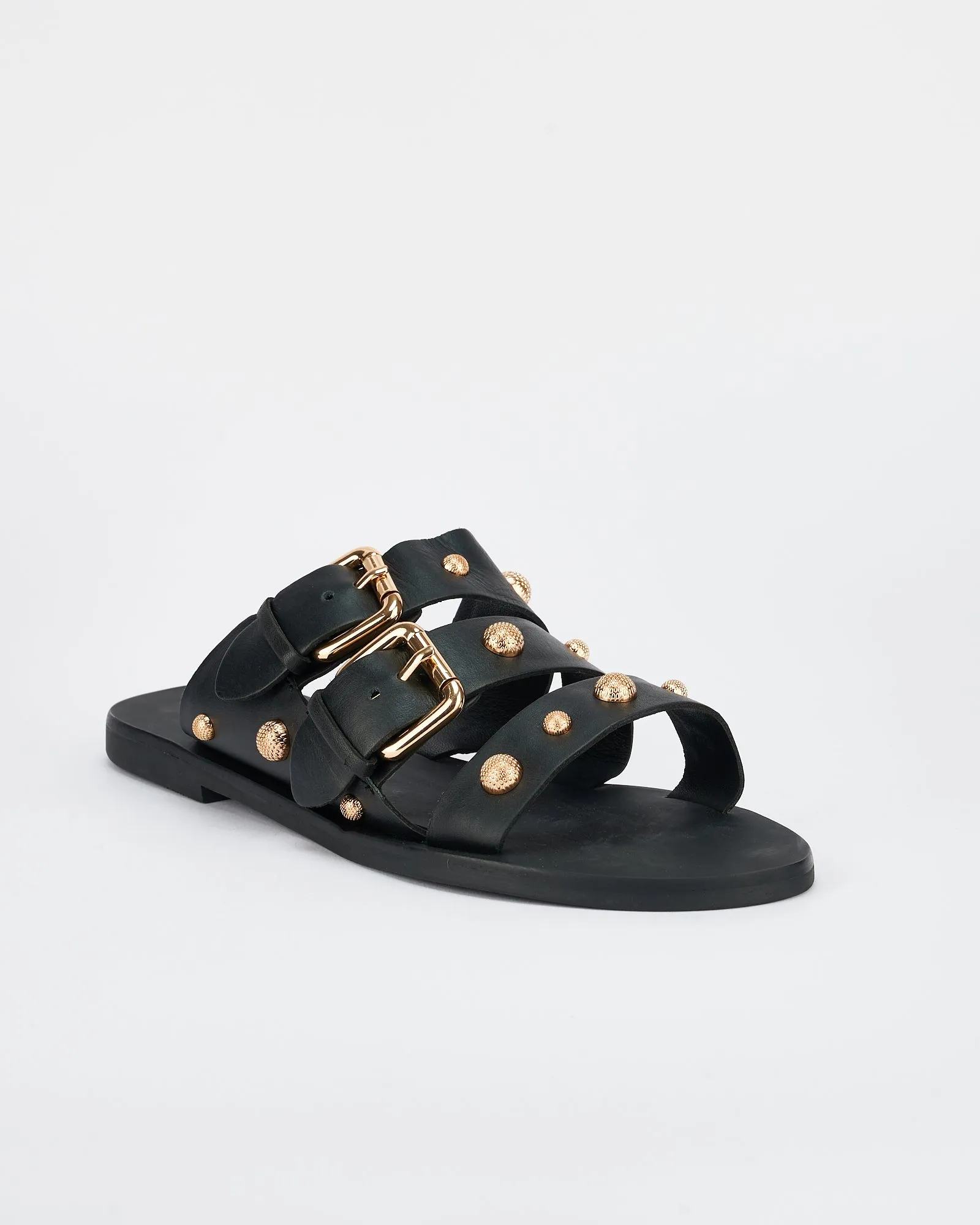 Hvar Slide Black/Gold sold by Sol Sana product image thumbnail 2