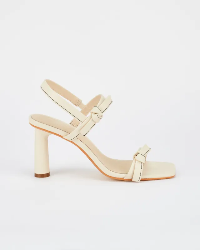 Manzoni Heel Off White sold by Sol Sana