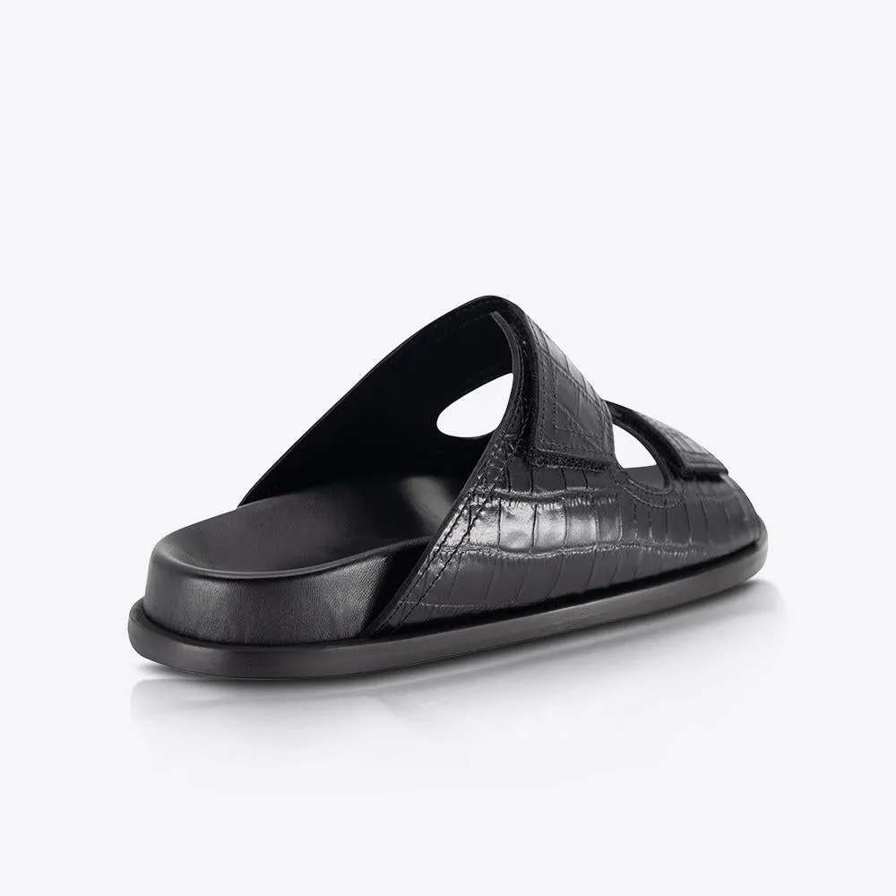 Shine Footbed Black Croc sold by Sol Sana product image thumbnail 3
