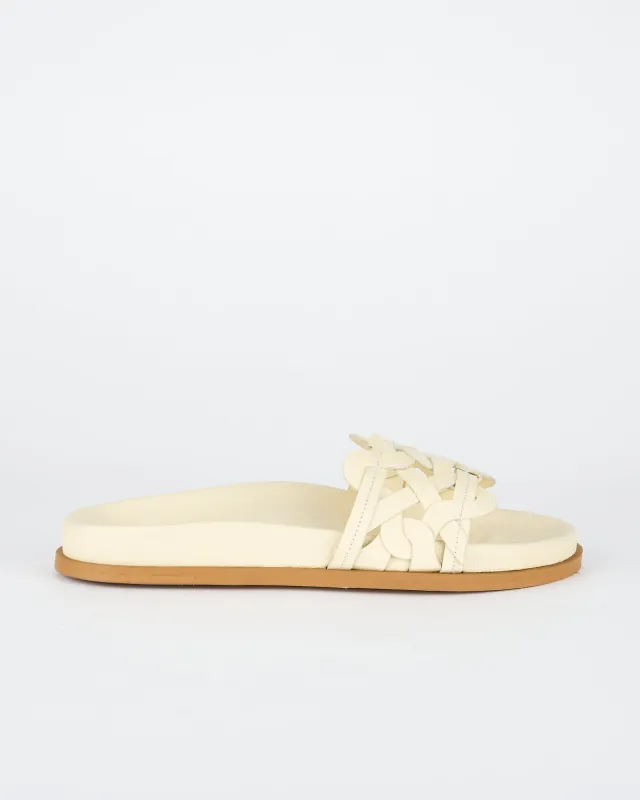 Brooklyn Footbed Off White sold by Sol Sana