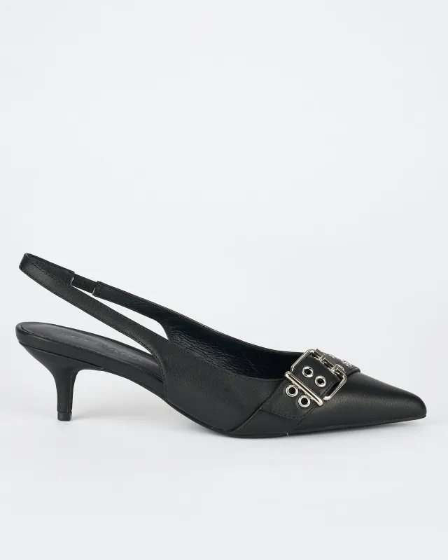 Sadelle Heel Black sold by Sol Sana