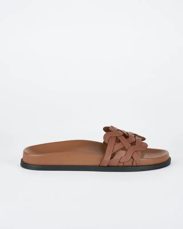 Brooklyn Footbed Cocoa sold by Sol Sana