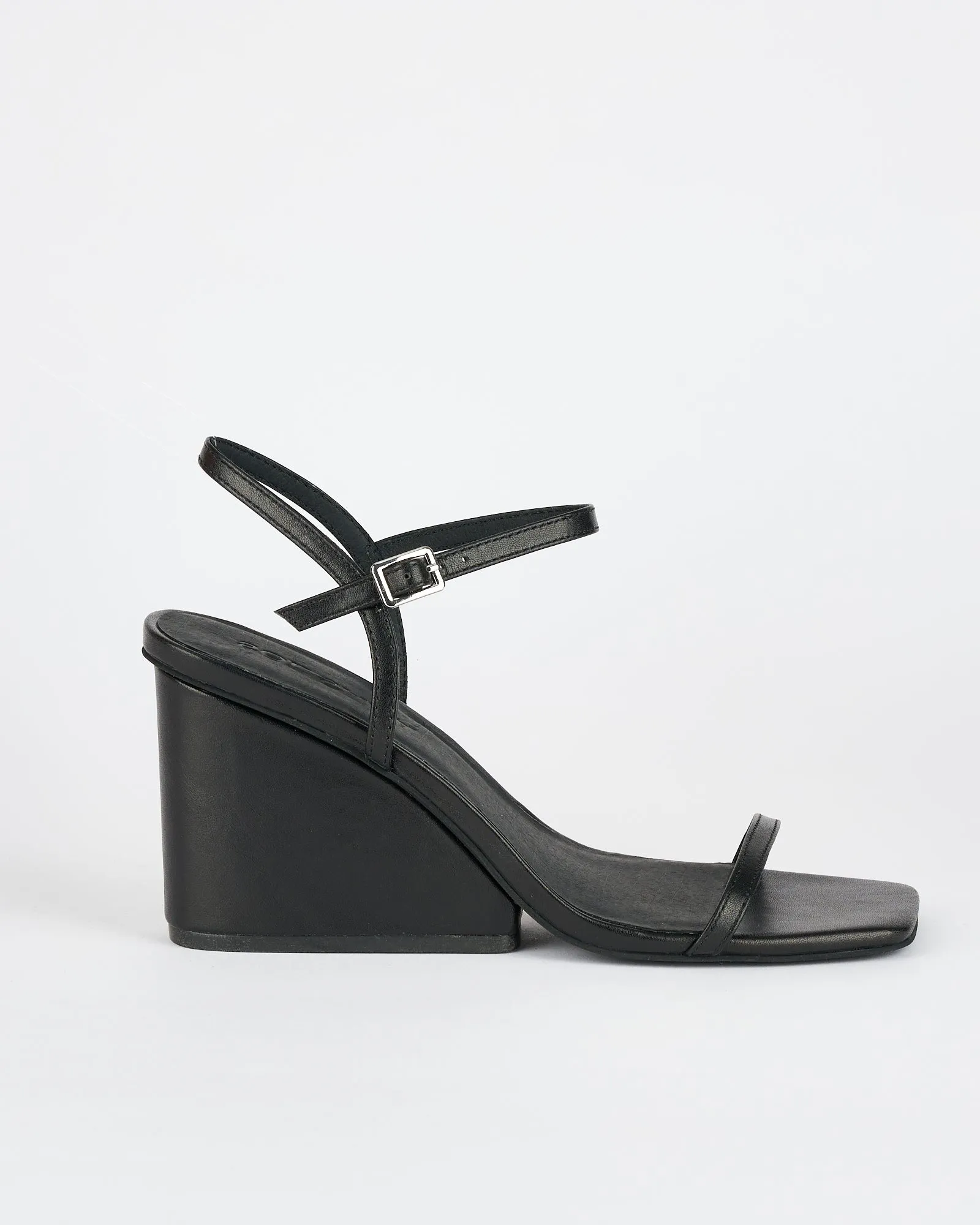 Mercer Heel Black sold by Sol Sana