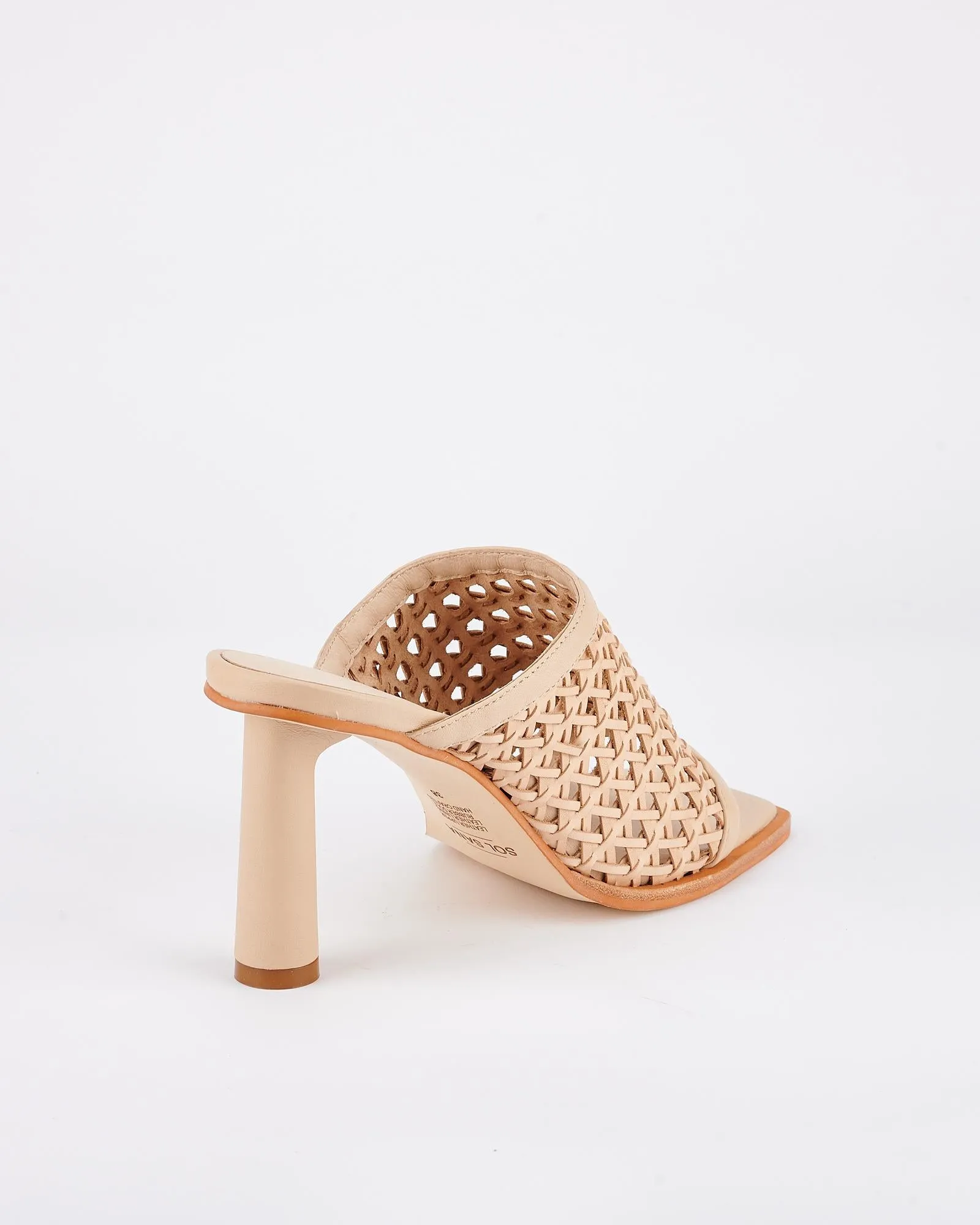 Jacque Heel Natural Woven Leather sold by Sol Sana product image thumbnail 3