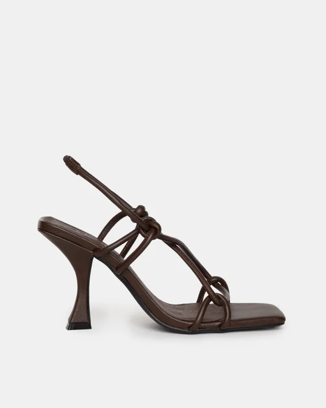 Verne Heel Mocha sold by Sol Sana