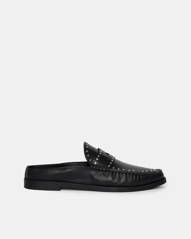 Rosiers  Loafer Balck/Silver sold by Sol Sana