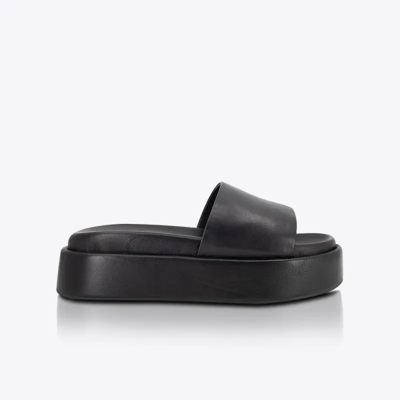 Dustin Flatform Black sold by Sol Sana