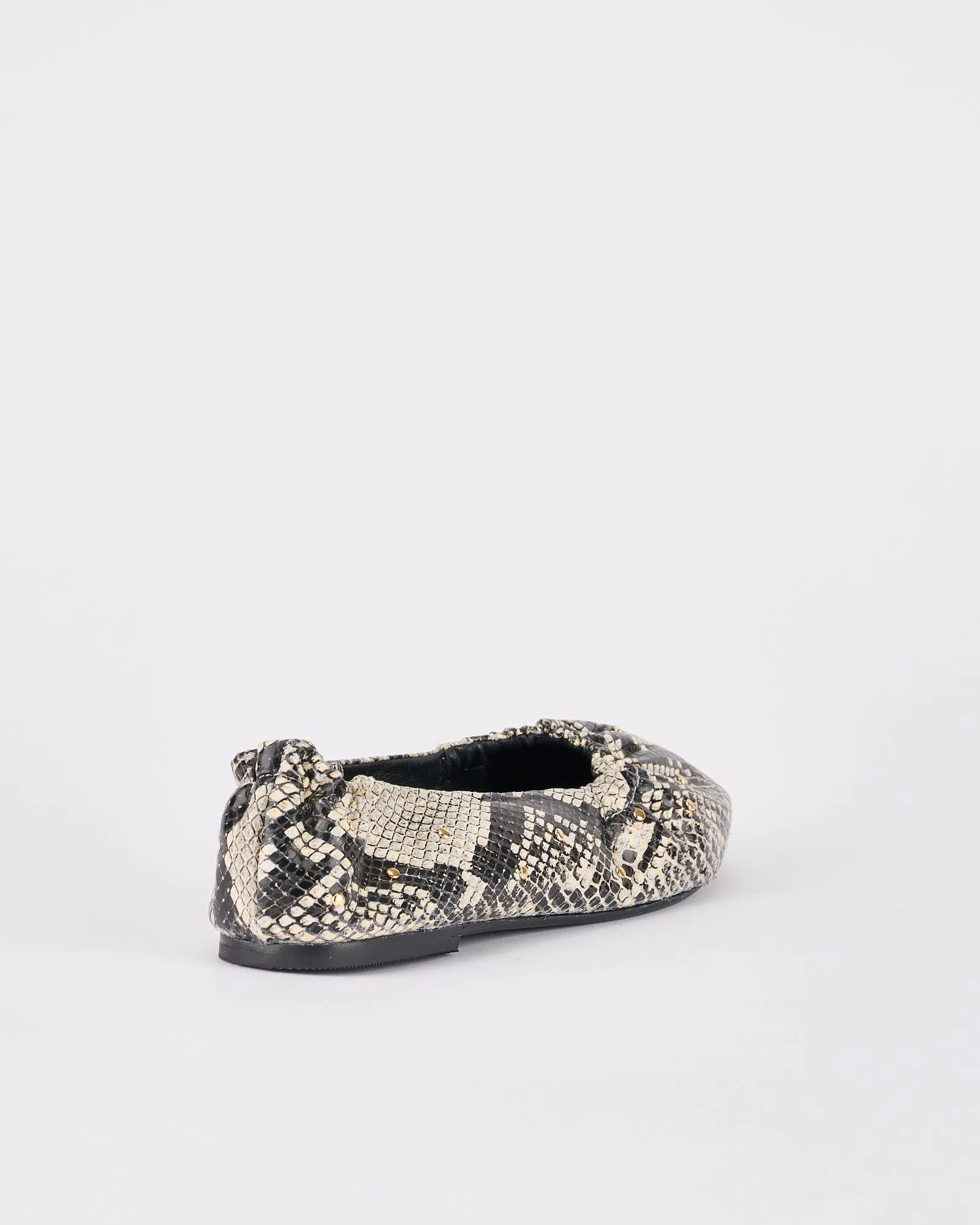 Montagine Ballet Flat Python / Gold sold by Sol Sana product image thumbnail 4