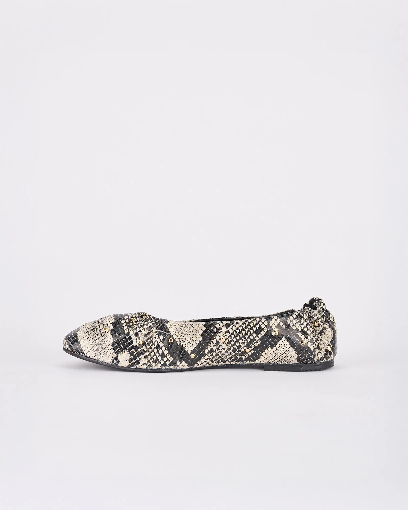 Montagine Ballet Flat Python / Gold sold by Sol Sana product image thumbnail 3