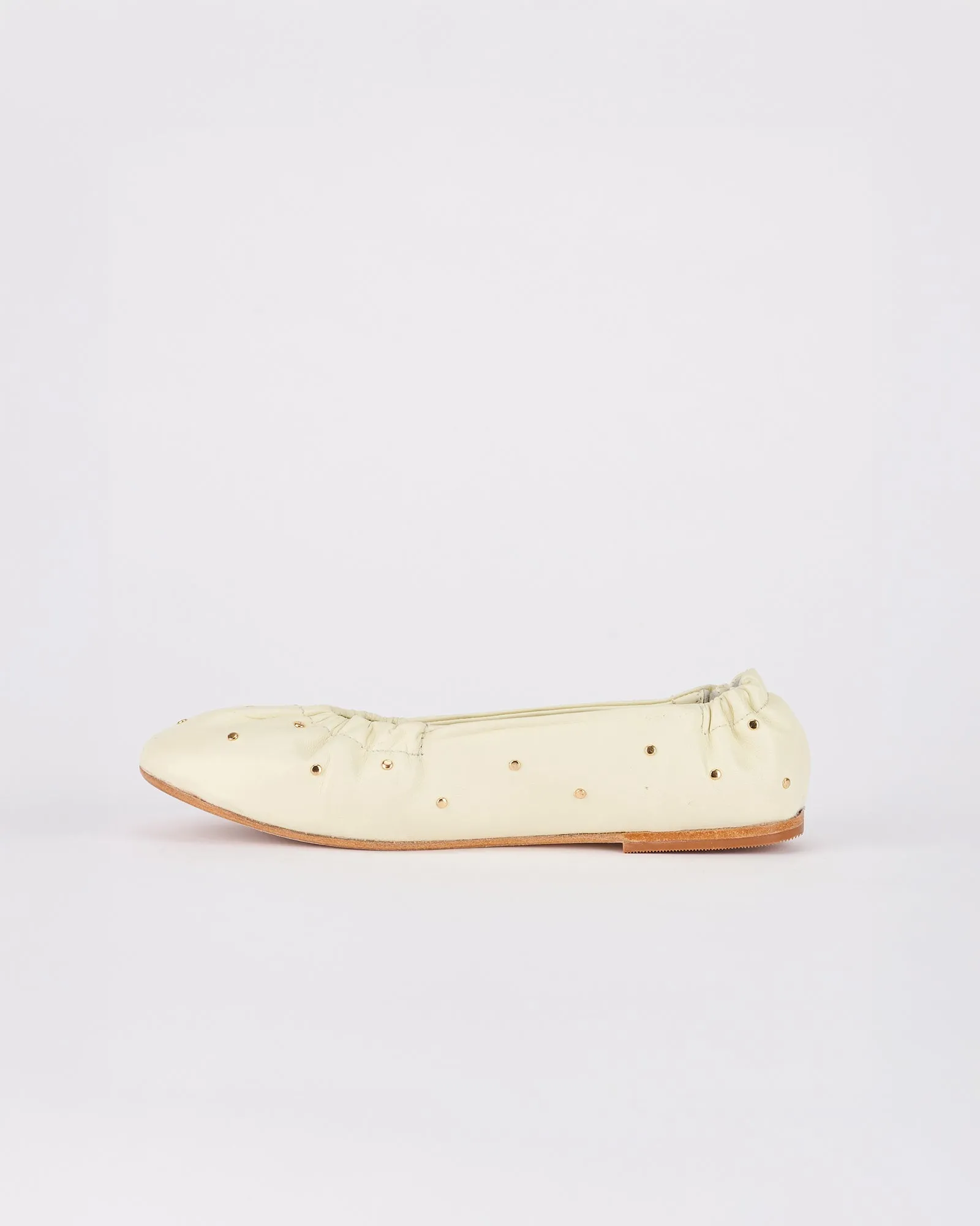 Montagine Ballet Flat Off white / Gold sold by Sol Sana product image thumbnail 2