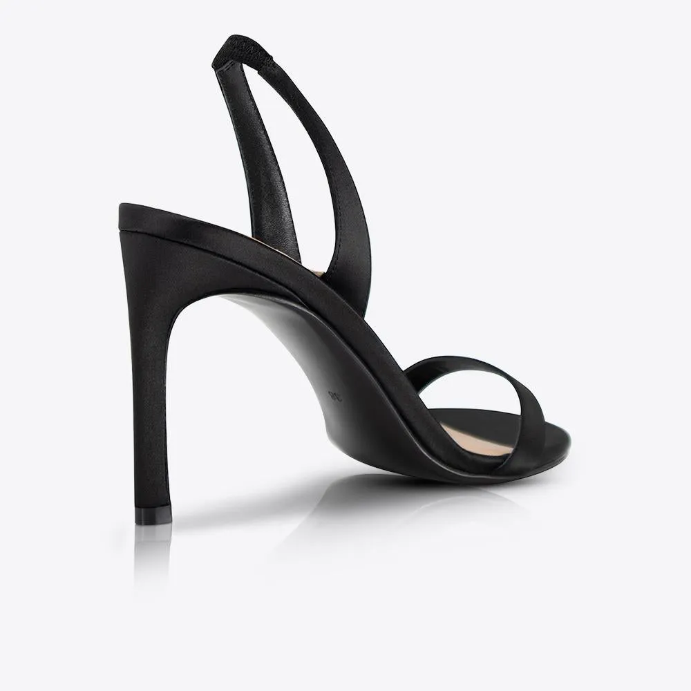 Martini Heel Black Satin sold by Sol Sana product image thumbnail 5