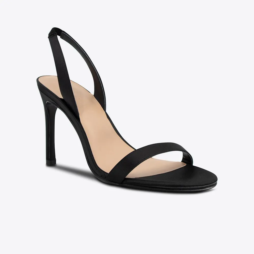 Martini Heel Black Satin sold by Sol Sana product image thumbnail 4