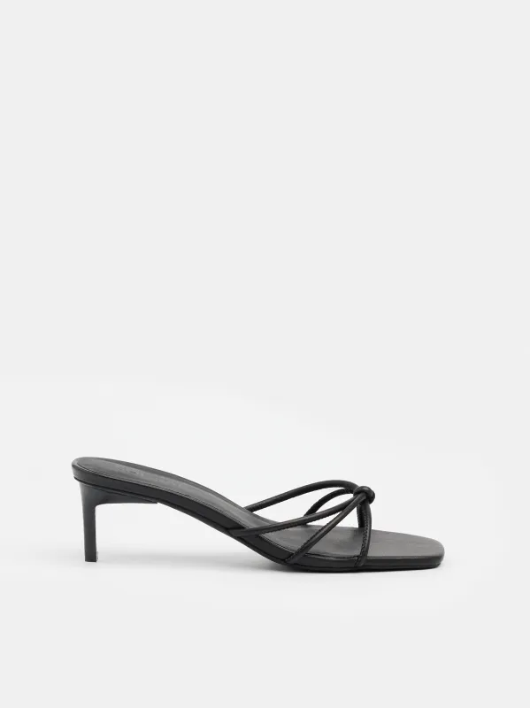 Cielo Mule Black sold by Sol Sana