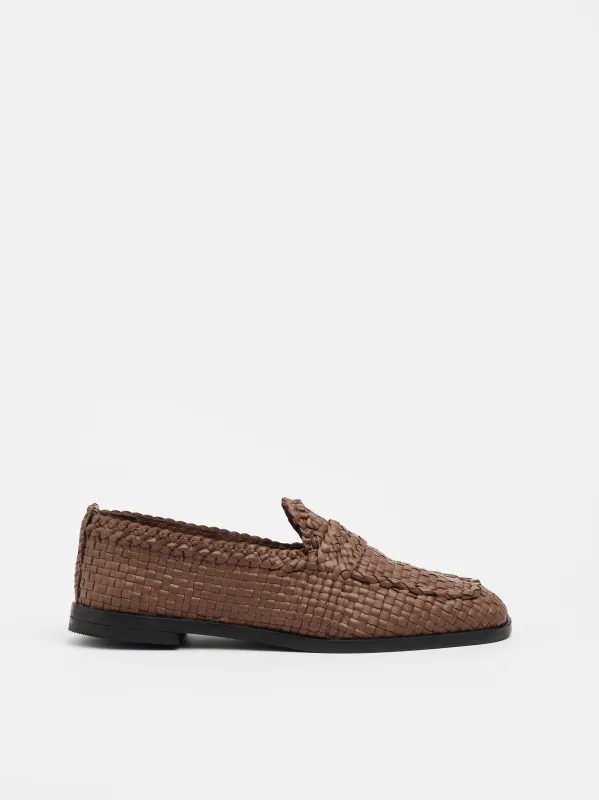 Crosswalk Loafer Cocoa sold by Sol Sana