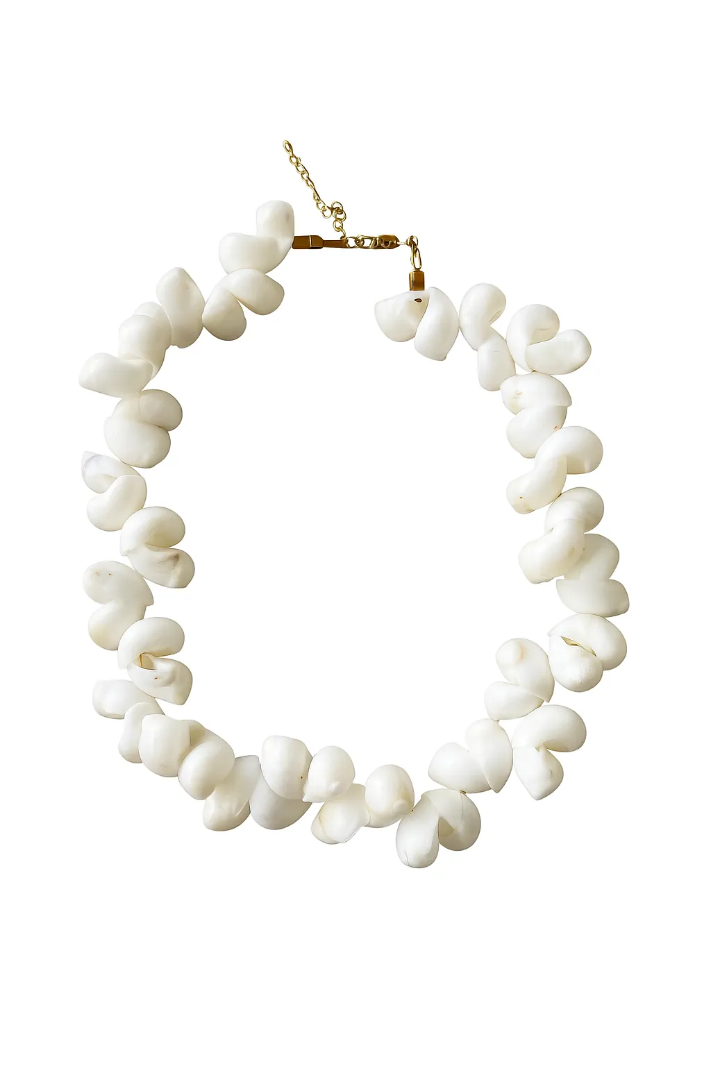 Lala Necklace White Shell sold by Sol Sana