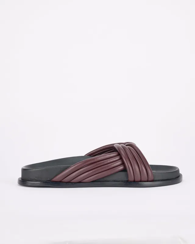 Este Footbed Mullberry / Black made by Sol Sana