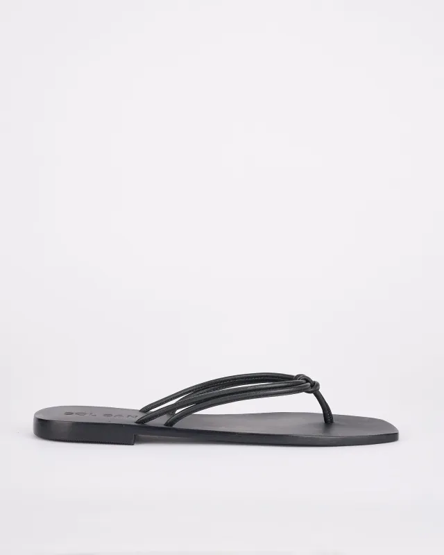Ines Sandal Black sold by Sol Sana