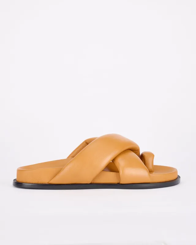 Elba Footbed Deep Tan sold by Sol Sana