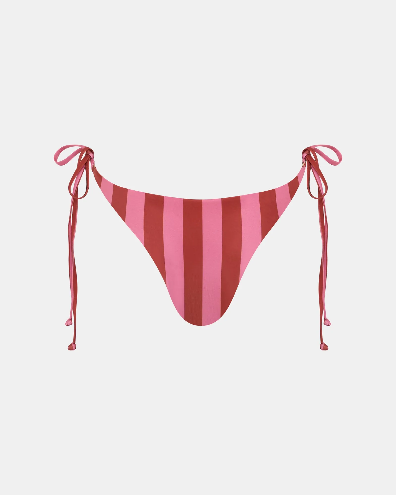 Eclipse String Bikini Bottom Choc Stripe sold by Sol Sana product image thumbnail 5