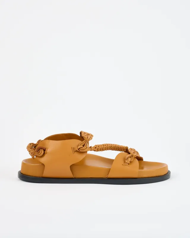Loe Footbed Deep Tan made by Sol Sana