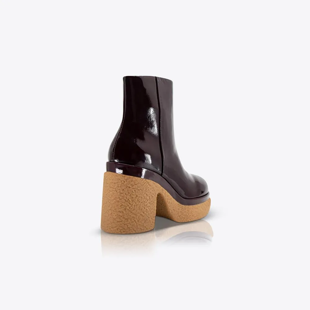 Altura Ankle Boot Patent Wine sold by Sol Sana product image thumbnail 5