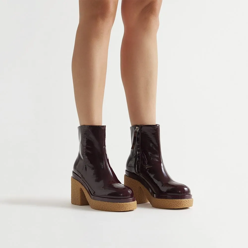 Altura Ankle Boot Patent Wine sold by Sol Sana product image thumbnail 2