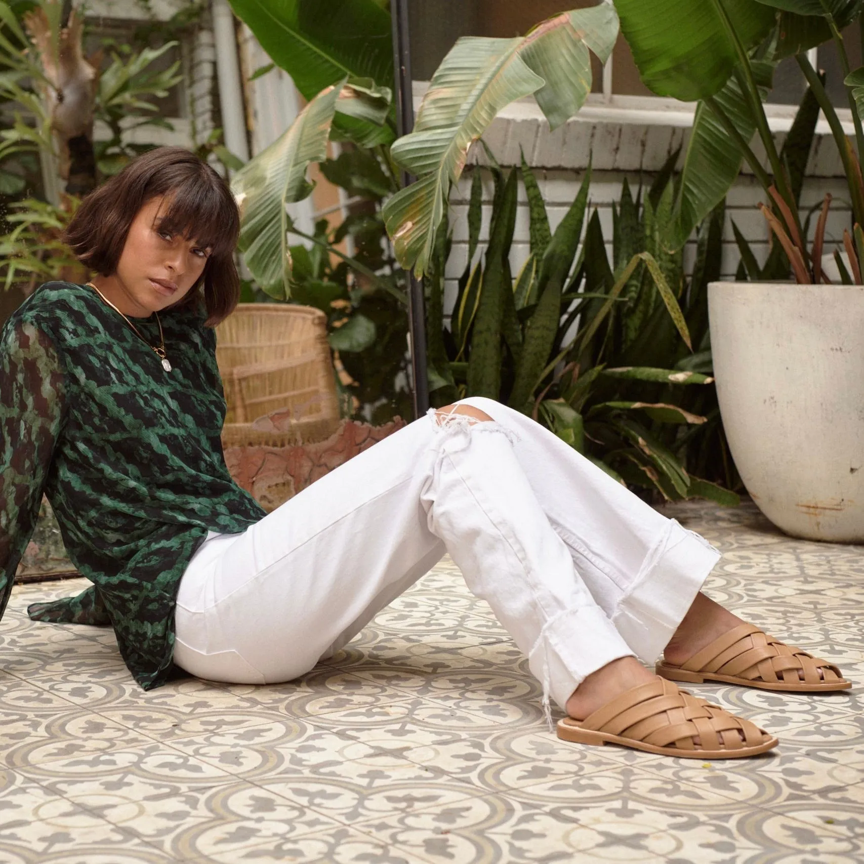 Josiah Slide Tan sold by Sol Sana product image thumbnail 2