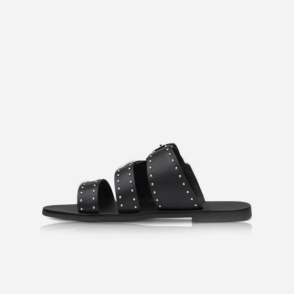 Eastwood Stud Slide Black/Silver sold by Sol Sana product image thumbnail 5