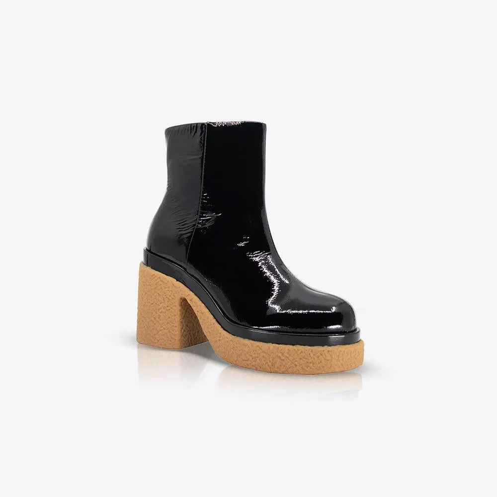 Altura Ankle Boot Patent Black sold by Sol Sana product image thumbnail 4