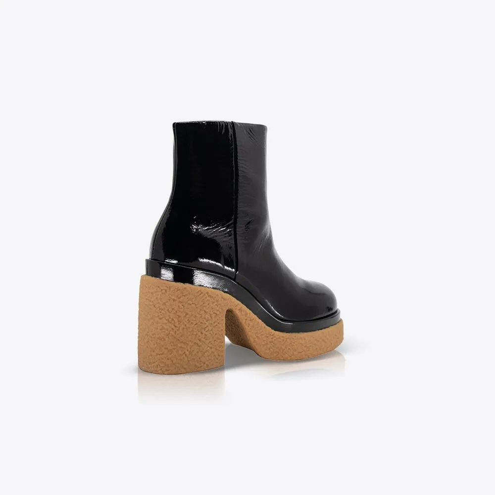 Altura Ankle Boot Patent Black sold by Sol Sana product image thumbnail 5