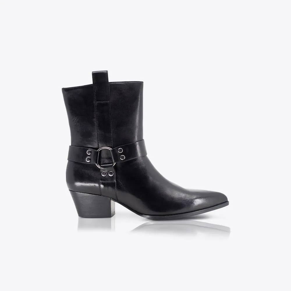 Biker Boot Black sold by Sol Sana