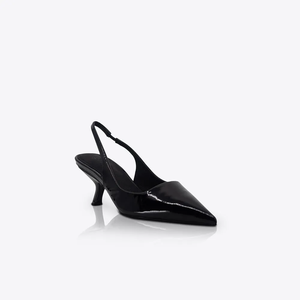 Sandra Heel Patent Black sold by Sol Sana product image thumbnail 3