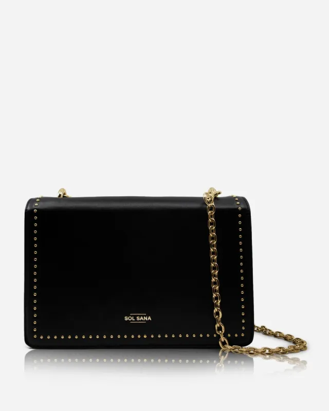 Flap Bag Black/Gold sold by Sol Sana