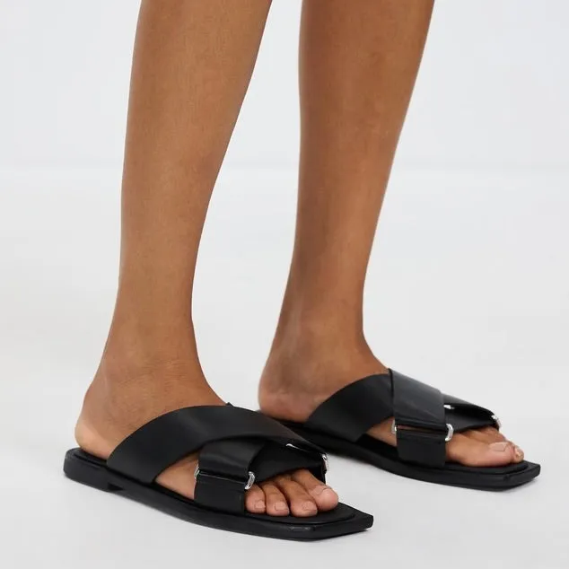 Elsie Slide Black sold by Sol Sana product image thumbnail 2