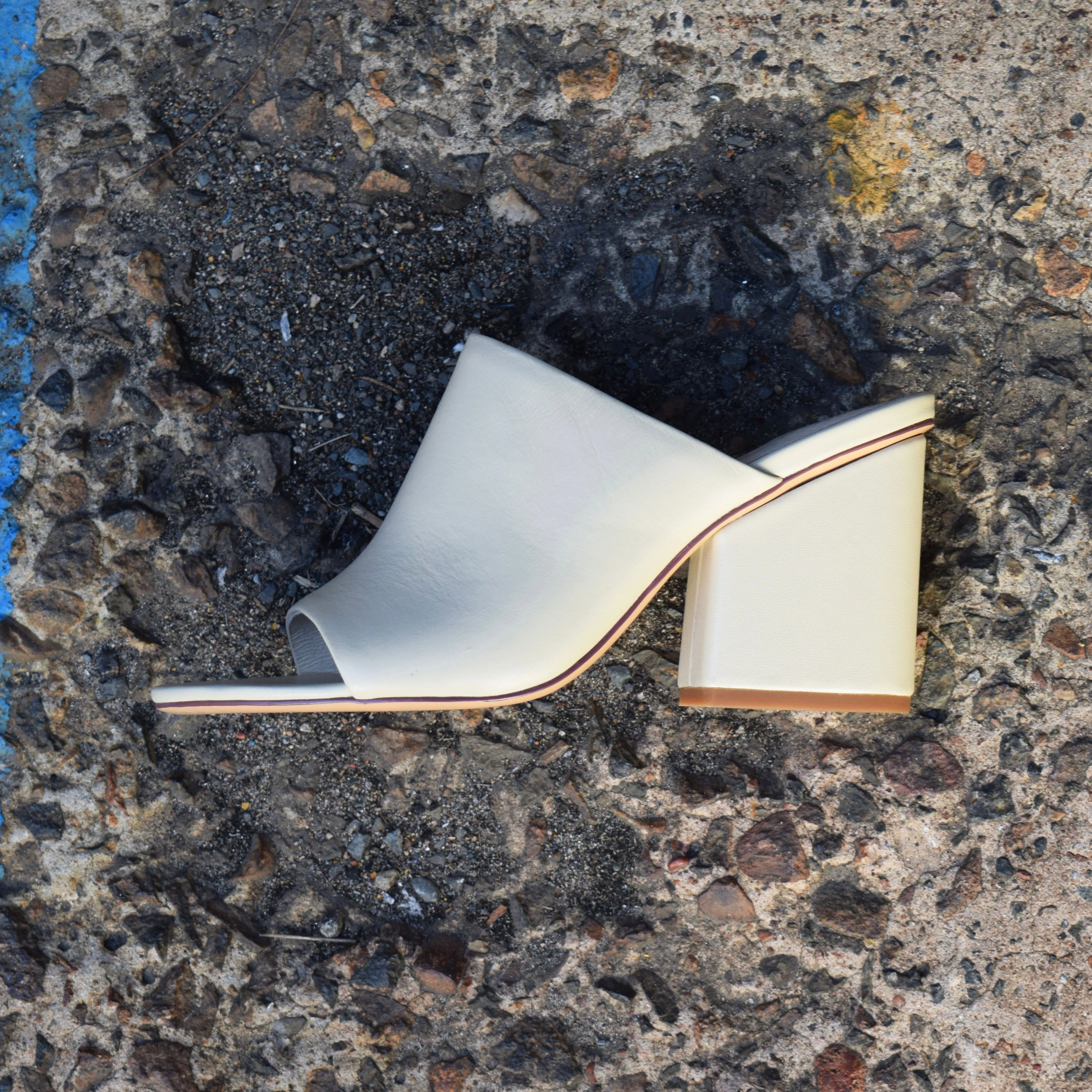 Joey Mule Parchment sold by Sol Sana product image thumbnail 2