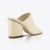 Joey Mule Parchment sold by Sol Sana
