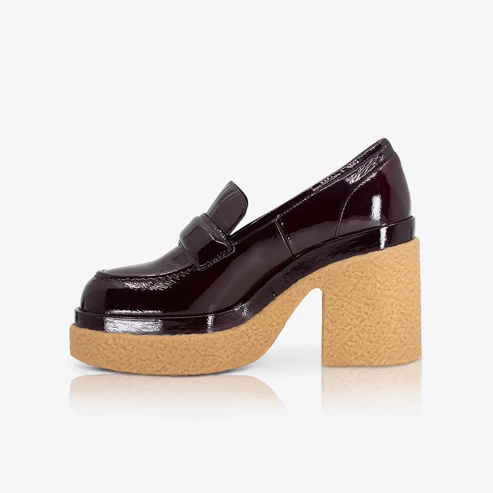 Altura Loafer Patent Wine sold by Sol Sana product image thumbnail 5