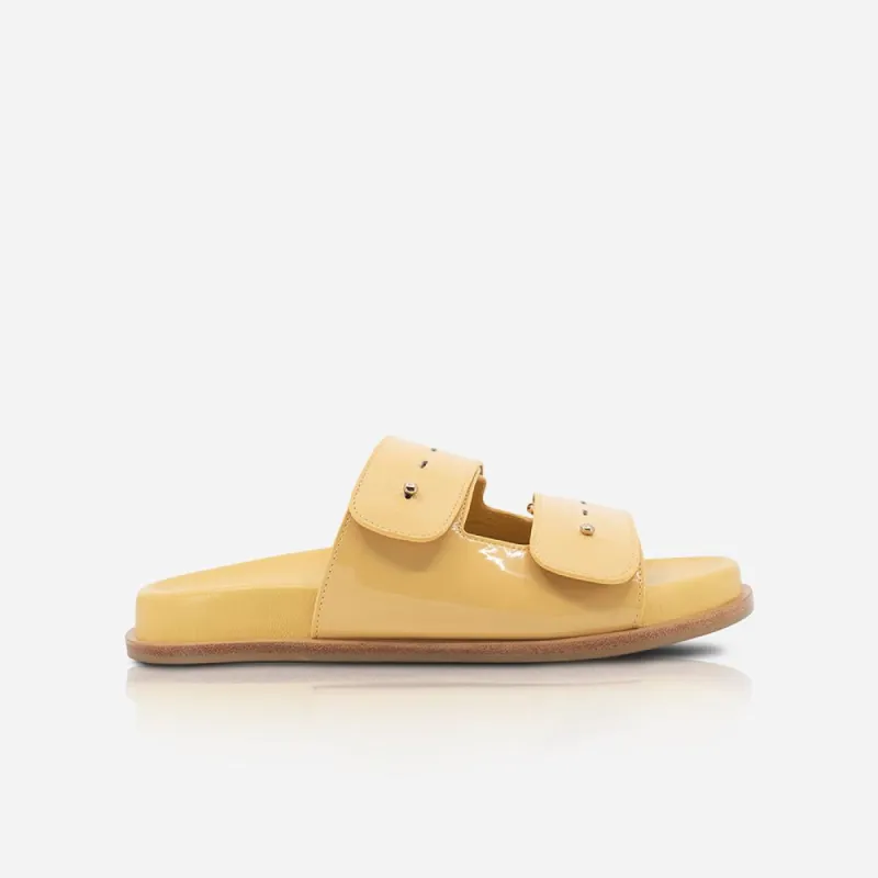 Versus Footbed Patent Popcorn sold by Sol Sana