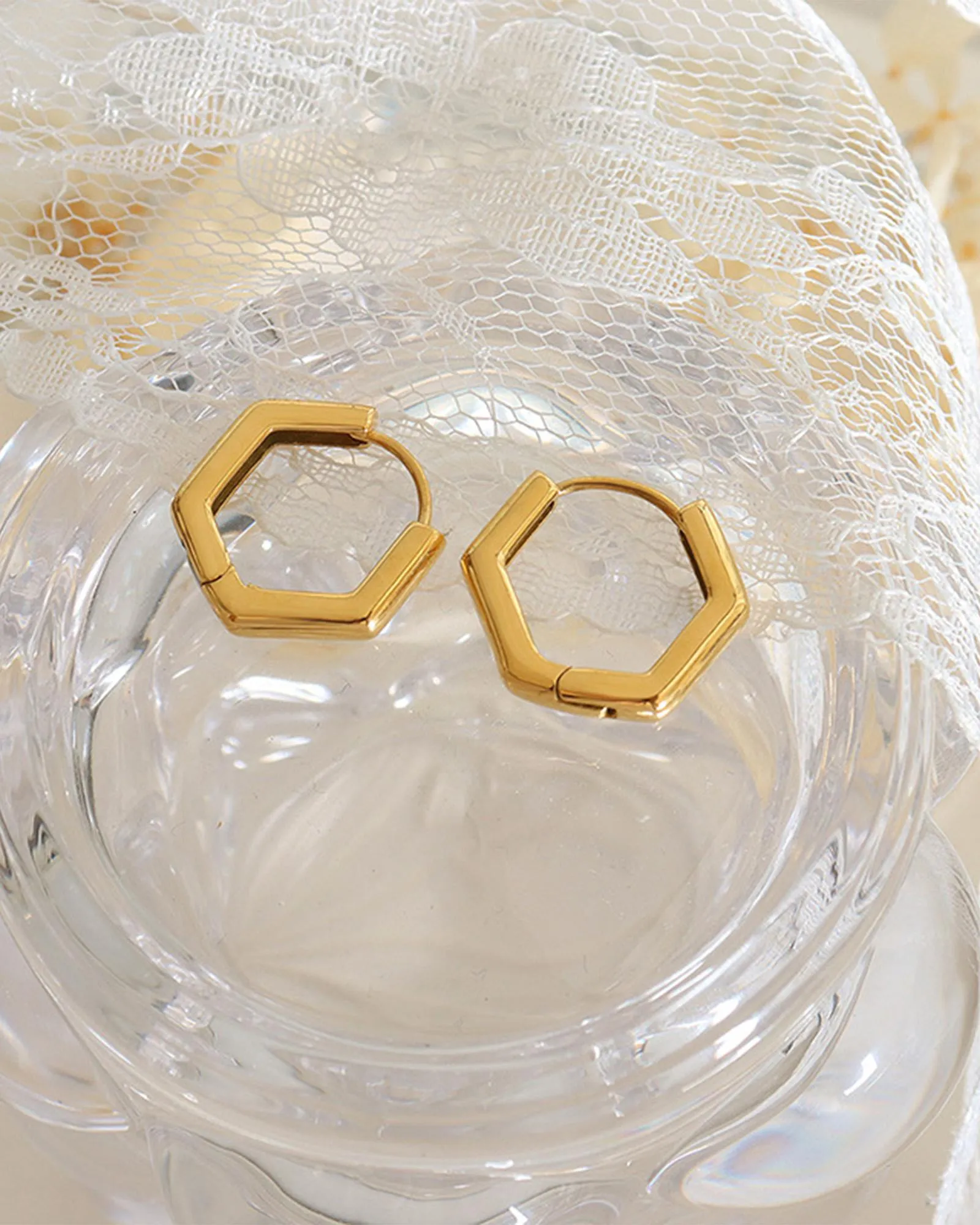 Hex Earrings sold by Sol Sana product image thumbnail 2