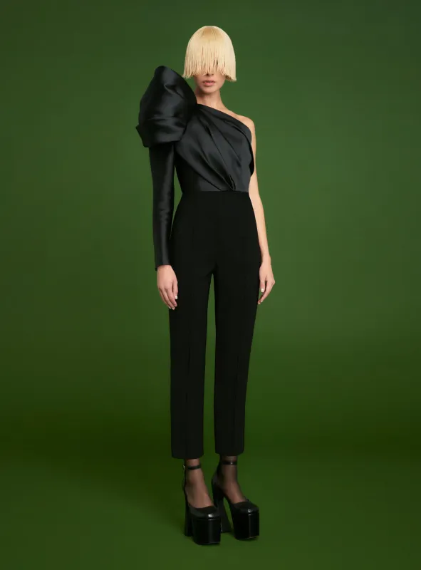 The Nova Jumpsuit in Black sold by Solace London