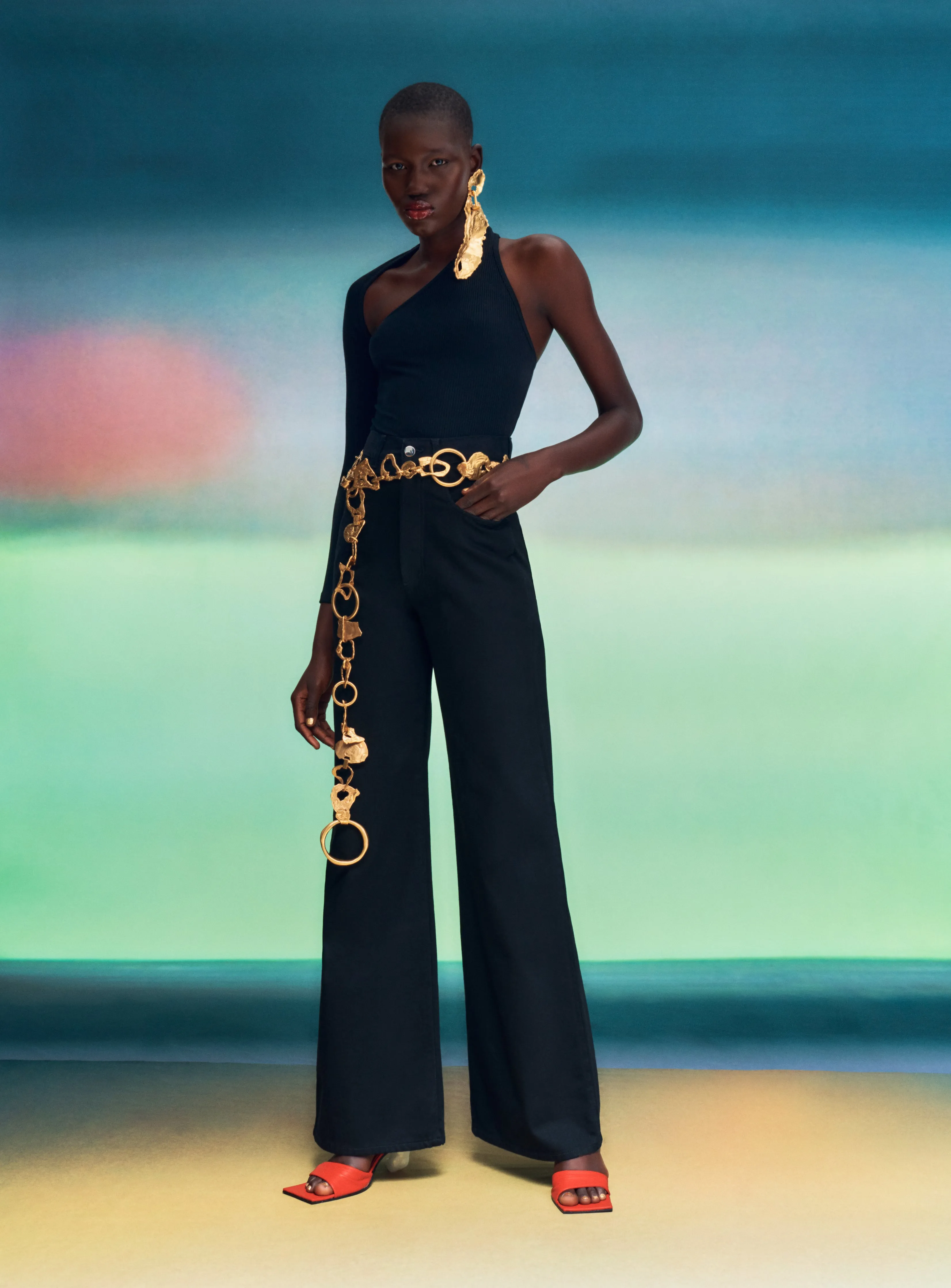 The Nora Jean in Black sold by Solace London