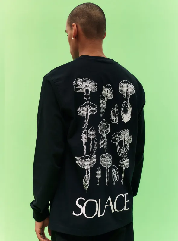 Solace London x James Carver Black Tee sold by Solace London