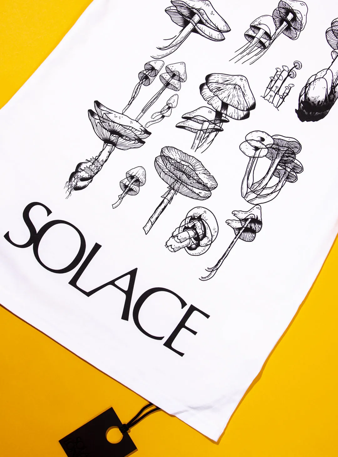 Solace London x James Carver White Tee sold by Solace London product image thumbnail 2