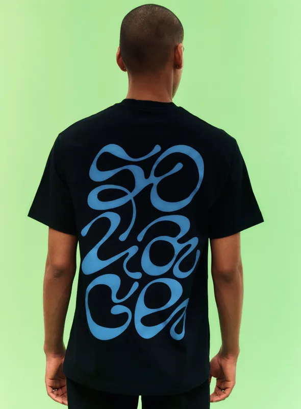 Solace London x Vivien Hoffmann Black Tee made by Solace London