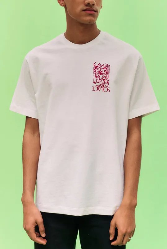Solace London x Vivien Hoffmann White Tee made by Solace London